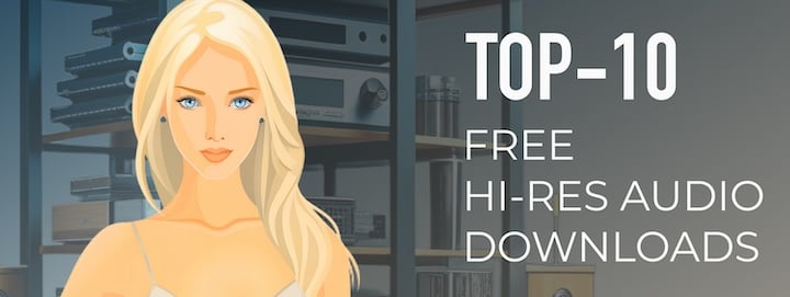 Top 10 the best hi-res audio download websites with music