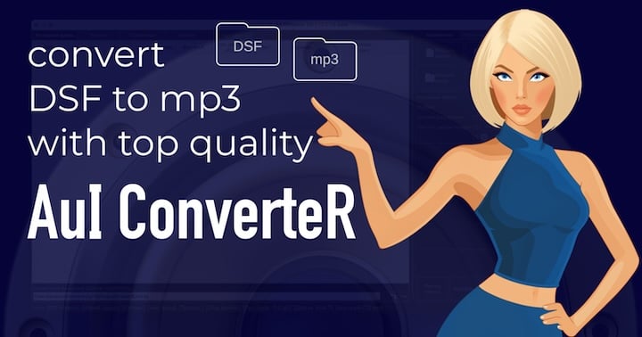 DSF to mp3 converter