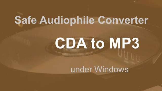 video: safe/secure CD audio ripping