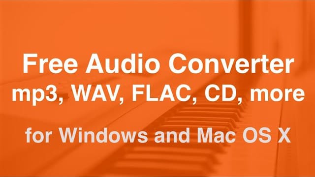 video: Free FLAC, ALAC, mp3, audio converter