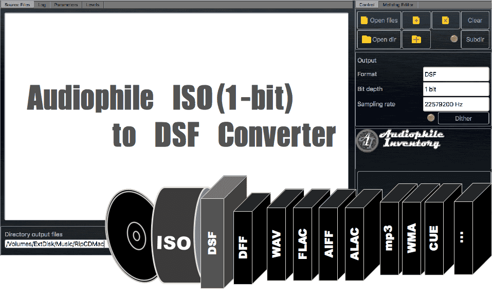 Audio Converter ISO to DSF - AuI ConverteR 48x44