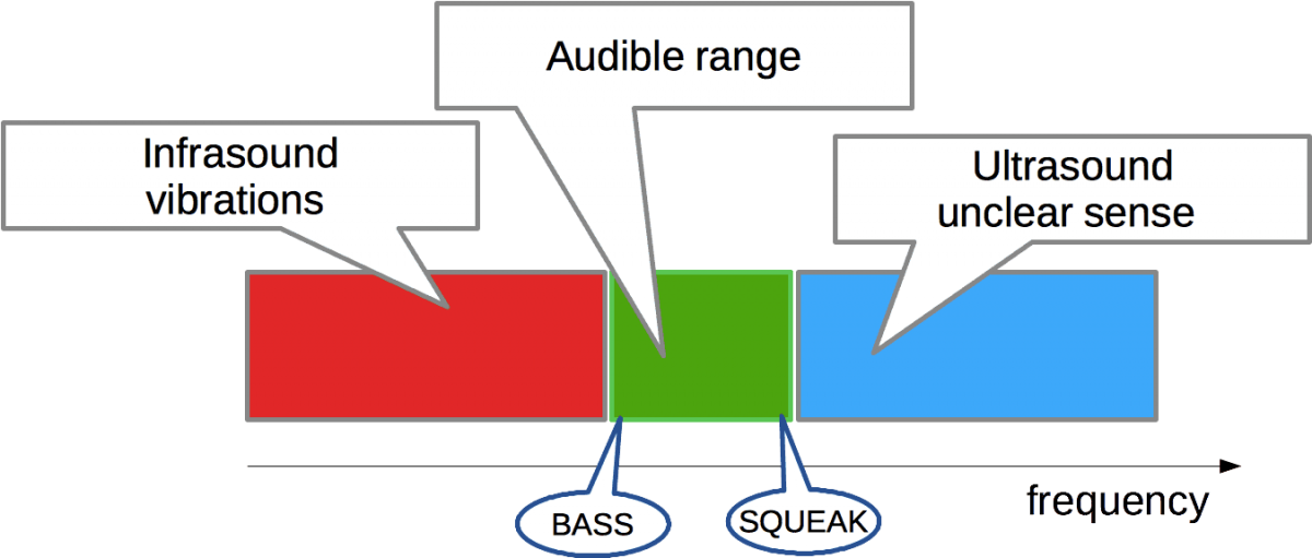 Audio frequency range