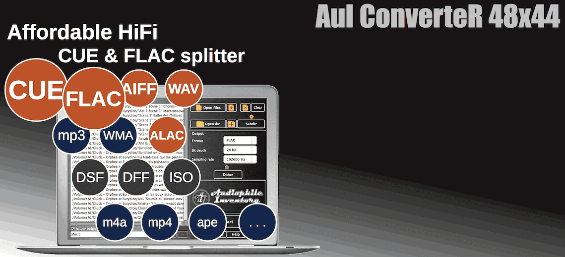 FLAC CUE Splitter - AuI ConverteR with GUI