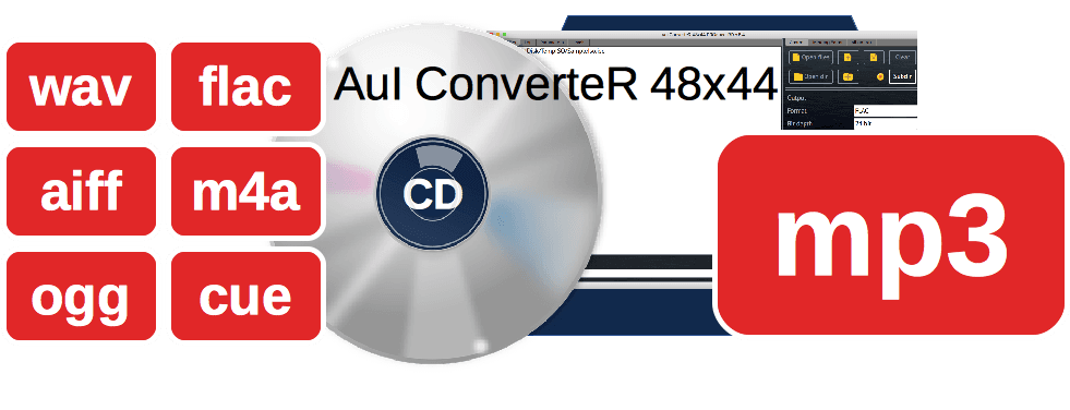 Free mp3 converter. Download AuI ConverteR 48x44