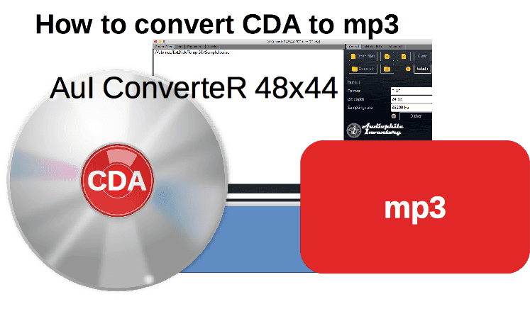 How to convert CDA to mp3 under Windows 10, 8, 7