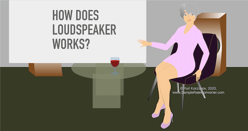 How does a loudspeaker works [physics]