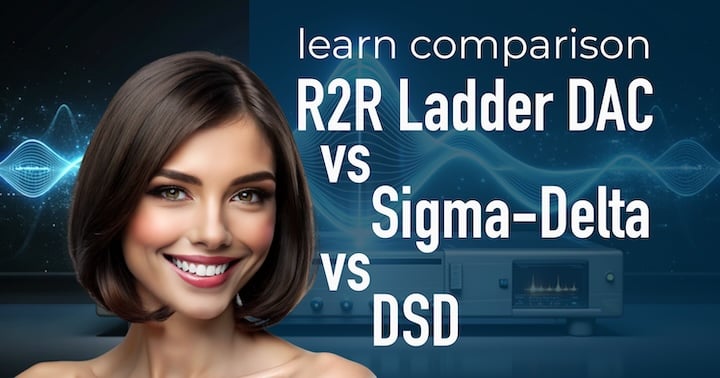 R 2R Ladder DAC vs Sigma-Delta PCM DAC vs DSD DAC