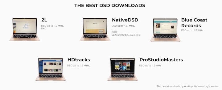 Top 5 DSD download websites
