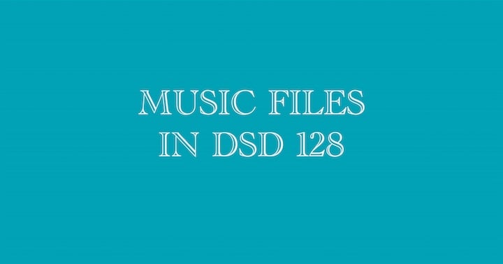 Download audio files in DSF (DSD128) format
