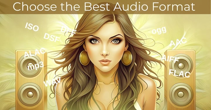 What is the best audio file format