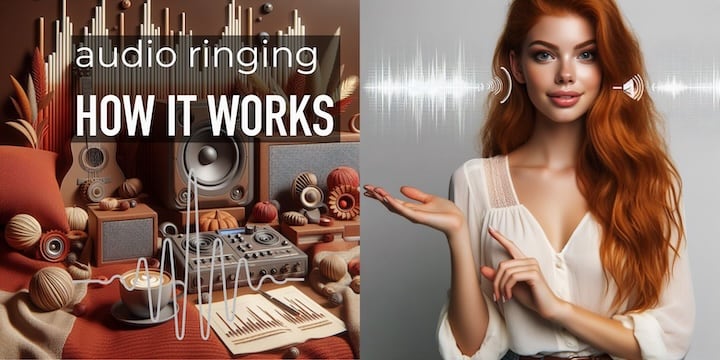 How digital filter works. Ringing audio