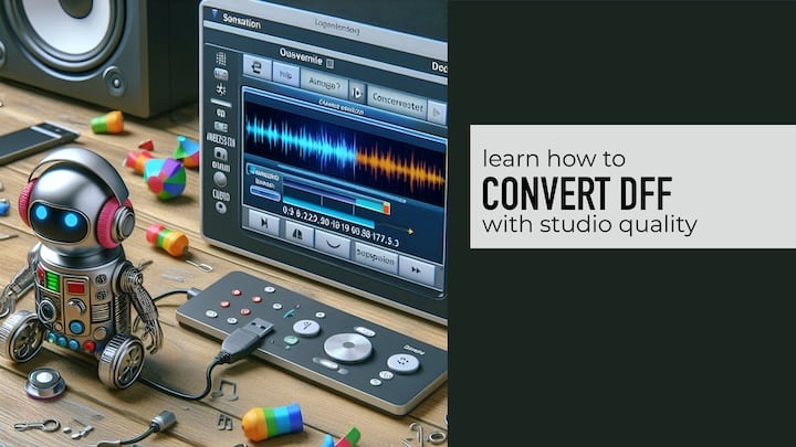 DFF audio file converter
