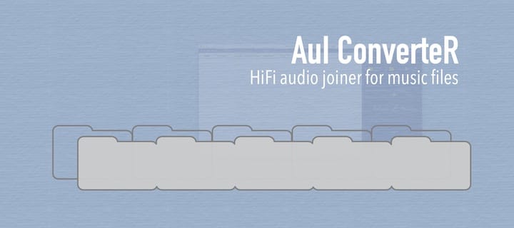 Audio joiner. Merge music files