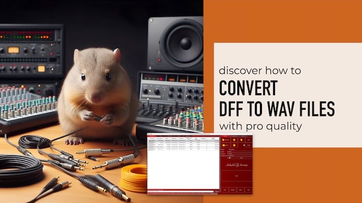 How to Convert DFF to WAV [Mac Windows] - User Guide