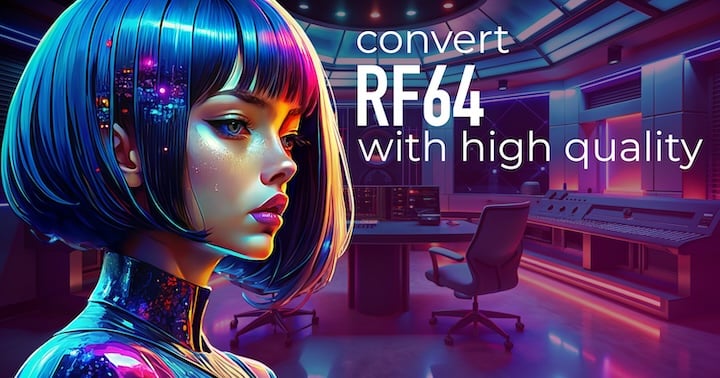 Convert WAV RF64