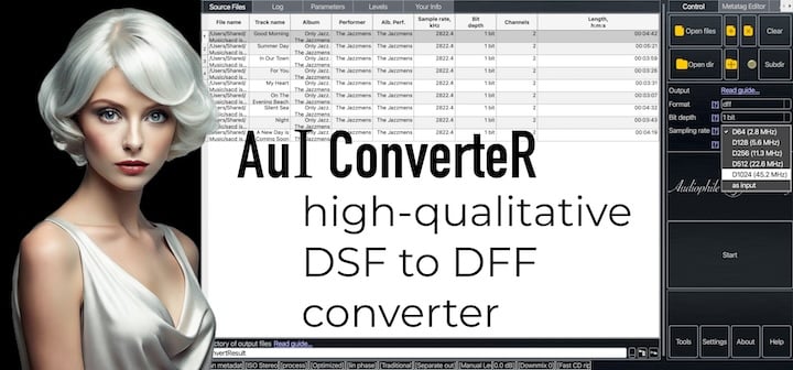 DSF to DFF Converter