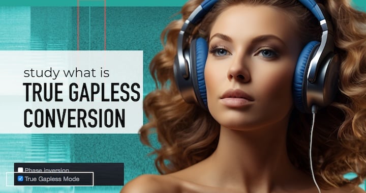 True Gapless Conversion of Audio Files