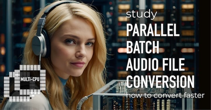 Parallel Batch Audio Conversion