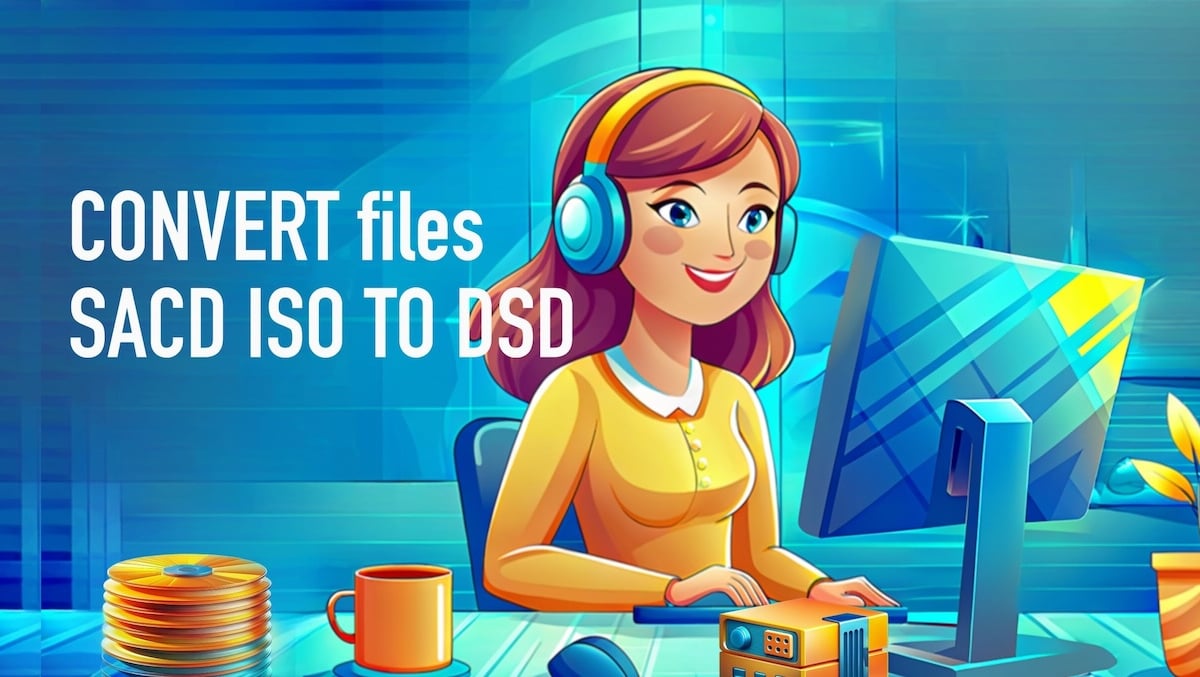 How to convert SACD ISO to DSD files