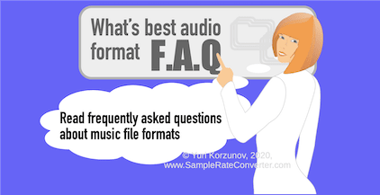 FAQ: Audio formats and codecs