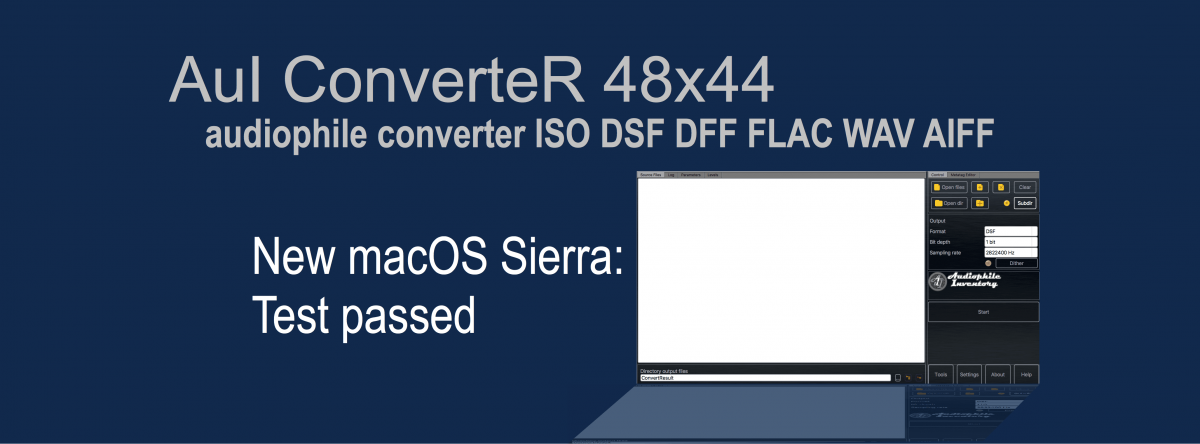 Audio converter AuI ConverteR 48x44 for macOS Sierra