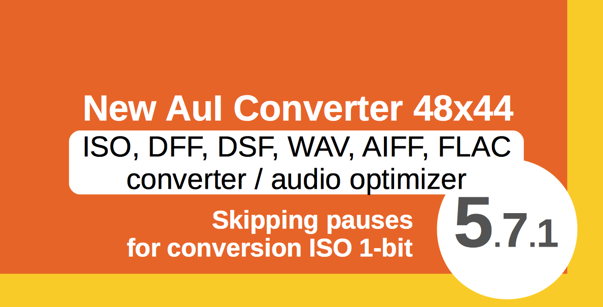 Audio converter AuI ConverteR 48x44 v.5.7.1