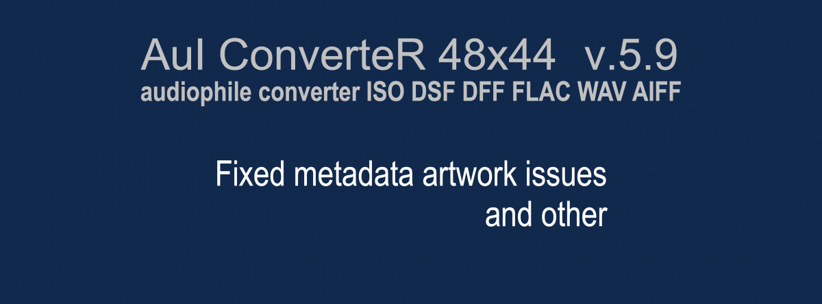Audio converter AuI ConverteR 48x44 v.5.9
