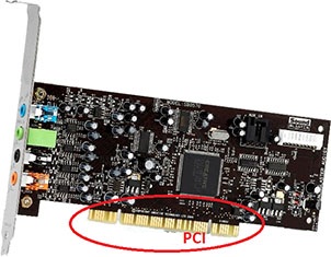 Sound card PCI
