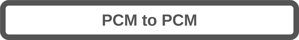 PCM to PCM [Modula-R configurations]